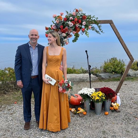 STAUD Dresses & Skirts - STAUD Wells Maxi EUC Honey